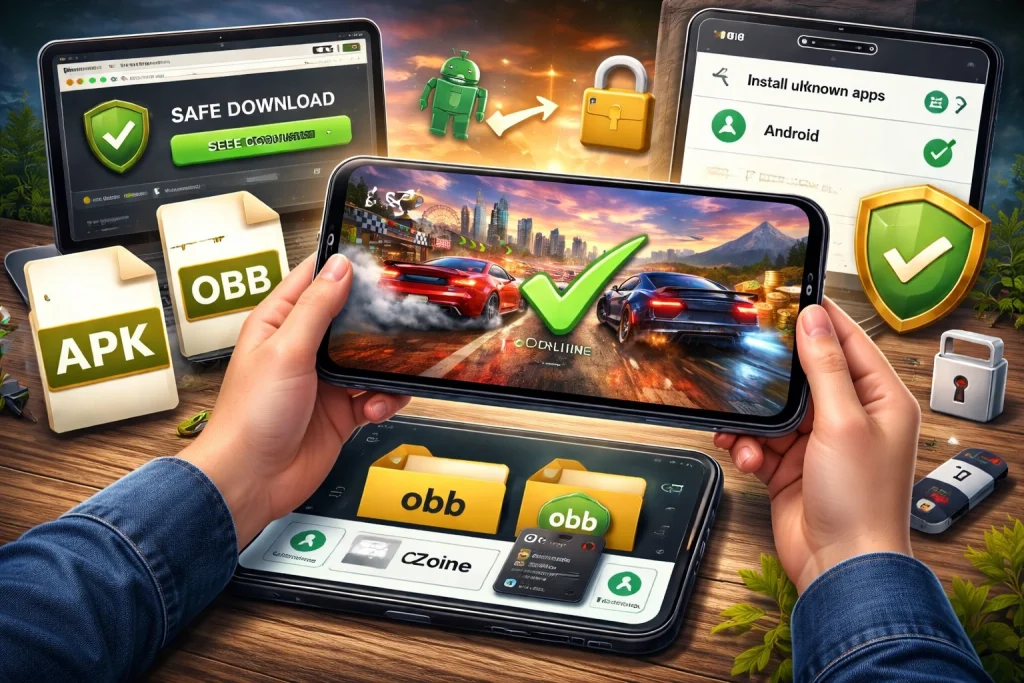 Real Features Inside Drive Zone Online Mod APK
