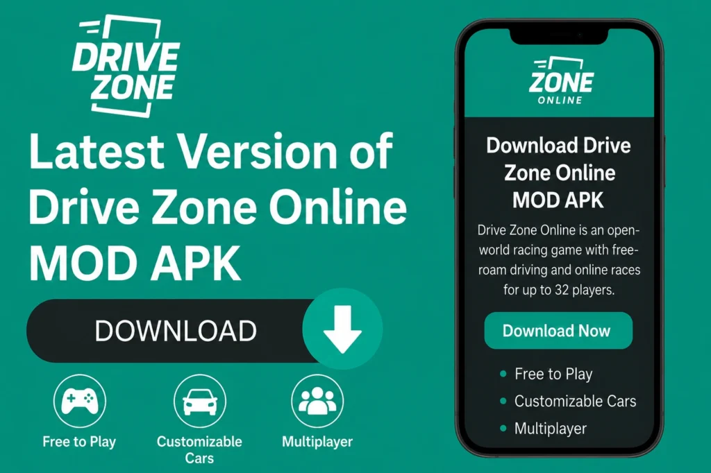 Drive Zone Online MOD APK v1.5.3: Unlimited Money, All Cars Unlocked 8 Latest version of drive zone online
