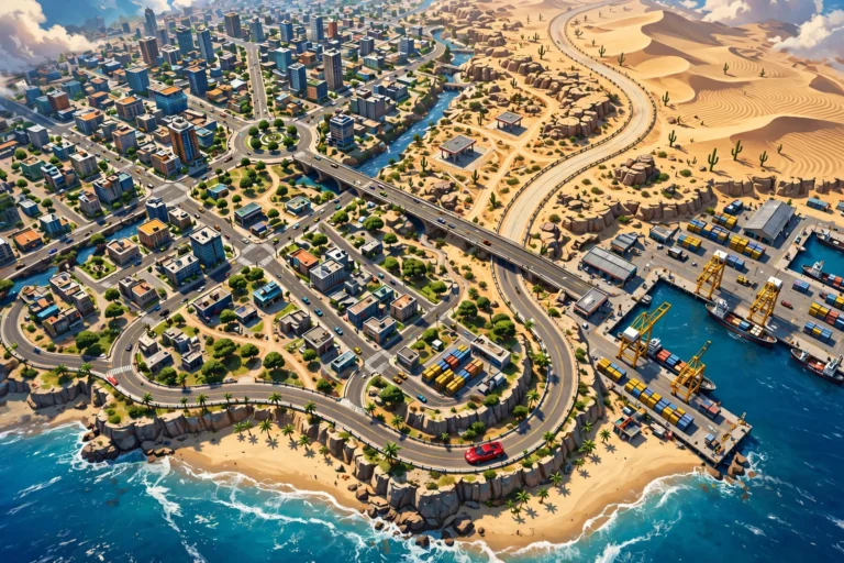Drive Zone Online Map Guide — Every Location, Zone & Hidden Spot