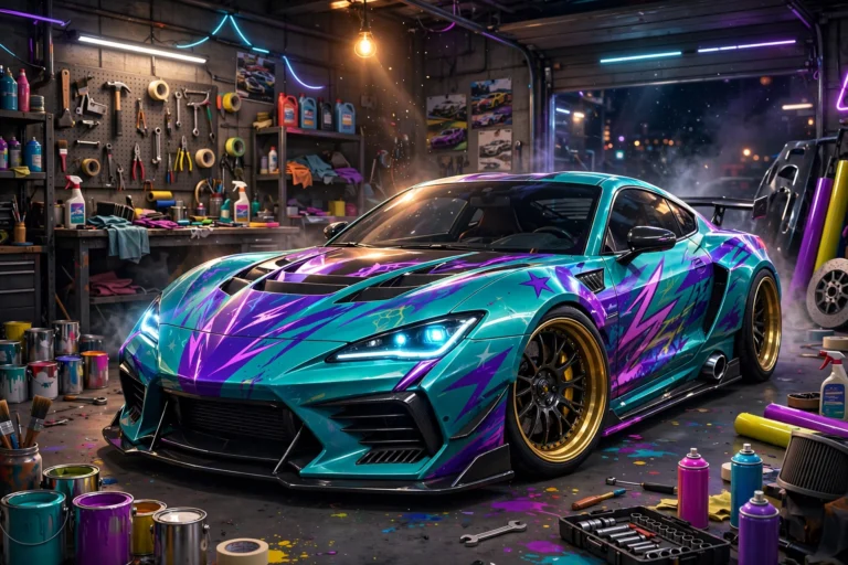 Drive Zone Online Car Customization Guide — Paint, Rims, Vinyls & Tuning
